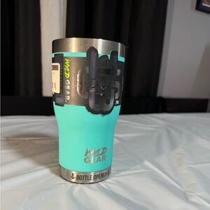 Wyld Gear 20oz Turquoise Tumbler with Bottle Opener